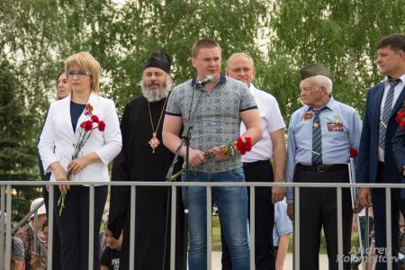 Волгоград. В канун Дня Победы сталинградские коммунисты почтили память героев войны