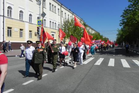 Белгородские коммунисты отметили праздник 1 Мая демонстрацией и митингом