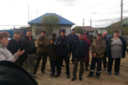 Тюменская область. В деревне Есаулова Тюменского района при поддержке КПРФ прошёл митинг за достойную жизнь