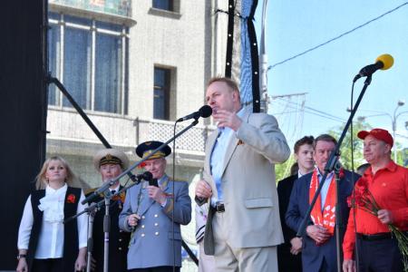 В.И. Кашин на митинге в Москве: С Россией к вершинам и будущим победам!