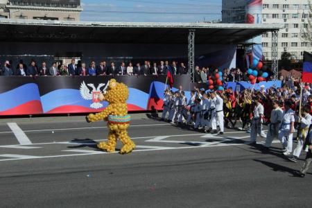 Казбек Тайсаев с 10 по 12 мая принял участие в праздничных мероприятиях в ДНР и ЛНР