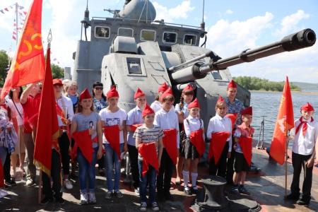 В городе Энгельсе Саратовской области состоялся приём в пионеры