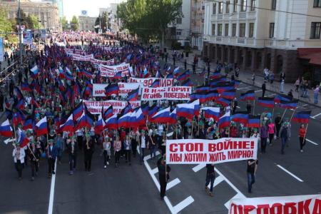 Казбек Тайсаев с 10 по 12 мая принял участие в праздничных мероприятиях в ДНР и ЛНР