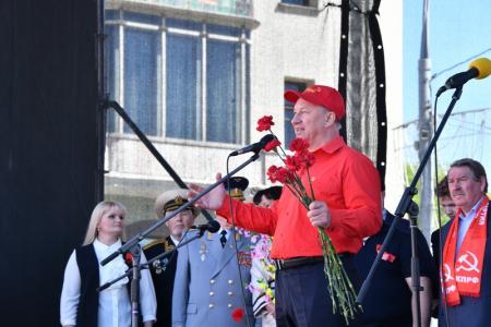 В.И. Кашин на митинге в Москве: С Россией к вершинам и будущим победам!