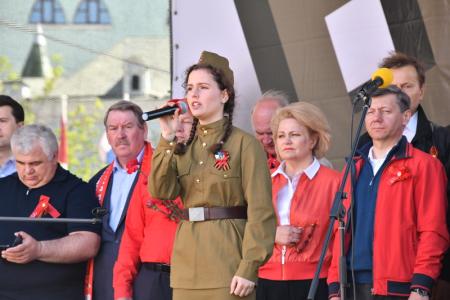 В.И. Кашин на митинге в Москве: С Россией к вершинам и будущим победам!