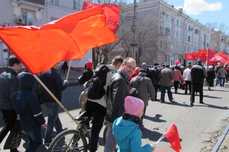 Комсомольск-на-Амуре встретил Первомай