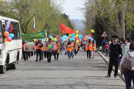Первомай-2018 в Кызыле