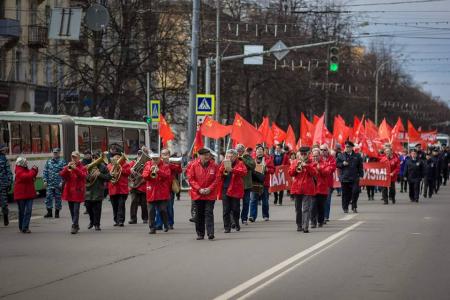 Первомайская демонстрация и митинг в Ярославле