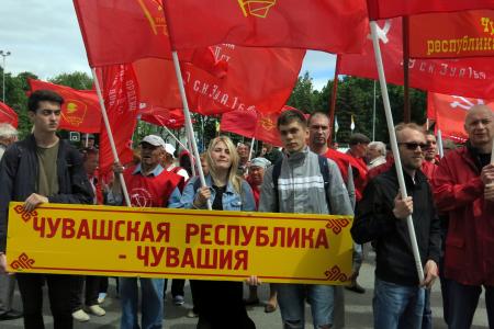 Чувашские коммунисты приняли участие в протестной акции в Ульяновске