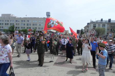 Белгородские коммунисты и их союзники приняли участие в шествии Бессмертного полка