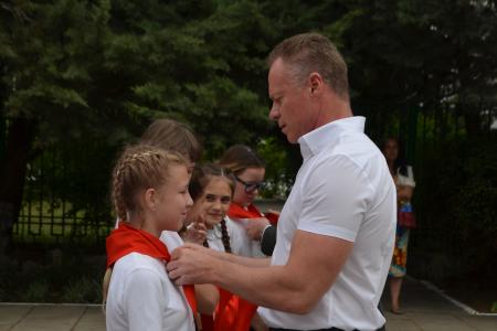 Севастопольская пионерская организация пополнилась новыми ребятами
