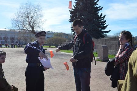 В Санкт-Петербурге при поддержке КПРФ прошла акция "Звезда Победы"