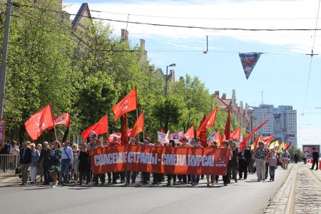 Первомай в Калининграде