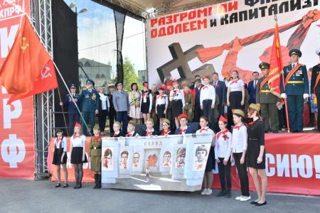 В.И. Кашин на митинге в Москве: С Россией к вершинам и будущим победам!