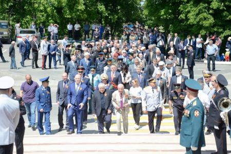 Казбек Тайсаев принял участие в открытии военно-исторического комплекса «Барбашово поле» в Северной Осетии