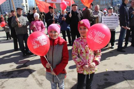 Красный Первомай в столице Коми