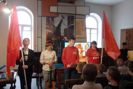 В Иваново состоялся торжественный приём в пионеры, который прошёл в музее Первого Совета