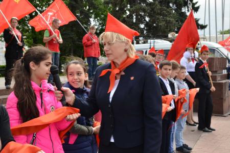 В Рязани прошла торжественная линейка, посвящённая 96-летию пионерской организации