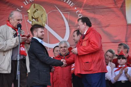 В.И. Кашин на митинге в Москве: Сегодняшний праздник – рубежный!