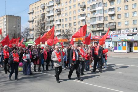 День солидарности трудящихся в Пскове