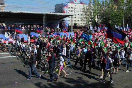 Казбек Тайсаев с 10 по 12 мая принял участие в праздничных мероприятиях в ДНР и ЛНР