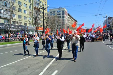 День Великой Победы в Хабаровске