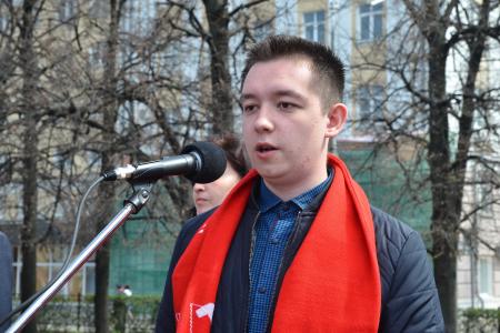 Первомайская демонстрация и митинг в Рязани