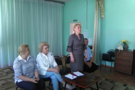 Председатель ВСЖ "Надежда России" Н.А. Останина провела встречи в Старорусском районе Новгородской области
