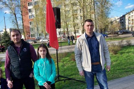 Татарстан. Накануне Дня Победы казанские коммунисты провели митинг памяти в сквере Тинчурина