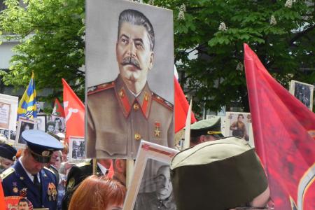 Белгородские коммунисты и их союзники приняли участие в шествии Бессмертного полка