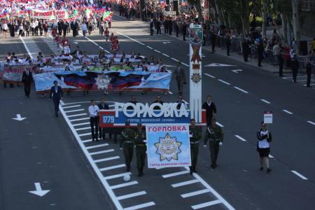 Казбек Тайсаев с 10 по 12 мая принял участие в праздничных мероприятиях в ДНР и ЛНР