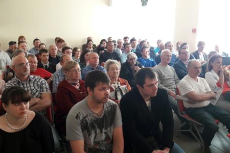 В Ивановском обкоме КПРФ состоялась встреча с Максимом Шевченко