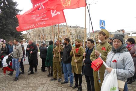 Пермское краевое отделение КПРФ отметило 73-ю годовщину победы советского народа в Великой Отечественной войне