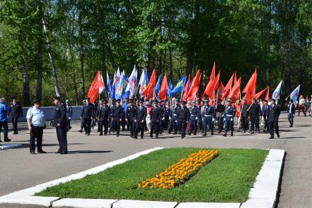 Рязанская область. Бессмертного подвига будем достойны! Возложение цветов на Мемориальном комплексе