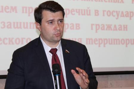 Олег Лебедев выступил на съезде садоводов по проблемам землепользования