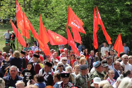 Республика Крым. На Ангарском перевале прошла ежегодная партизанская маевка