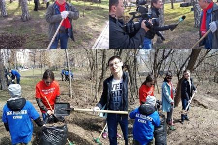 Татарстан, Казань. Коммунисты и общественники провели субботник