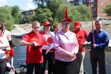В городе Энгельсе Саратовской области состоялся приём в пионеры