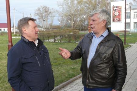 Новосибирская область. Директор хозяйства «Новомайское» Александр Вотяков: С Анатолием Локтем легко общаться, в нем нет пафоса