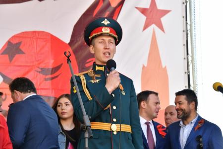 В.И. Кашин на митинге в Москве: С Россией к вершинам и будущим победам!