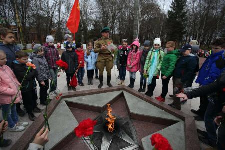 Авторский экскурсионный маршрут, посвященный Великой Отечественной войне, открыт в городе Кириши Ленинградской области