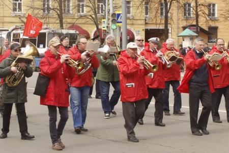 Первомайская демонстрация и митинг в Ярославле