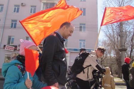 Комсомольск-на-Амуре встретил Первомай