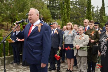 Республика Крым. Коммунисты Ялты отметили День Победы