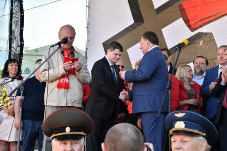 В.И. Кашин на митинге в Москве: С Россией к вершинам и будущим победам!