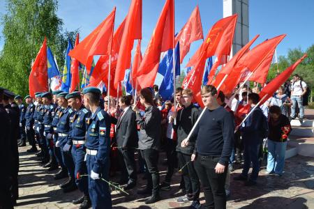 Рязанская область. Бессмертного подвига будем достойны! Возложение цветов на Мемориальном комплексе