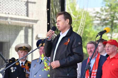 В.И. Кашин на митинге в Москве: С Россией к вершинам и будущим победам!