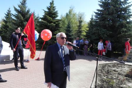 Белгородские коммунисты отметили праздник 1 Мая демонстрацией и митингом