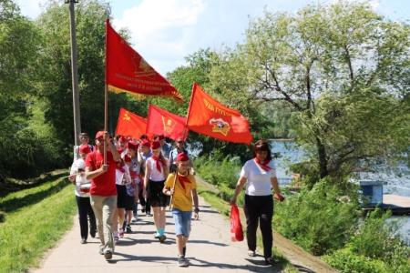 В городе Энгельсе Саратовской области состоялся приём в пионеры