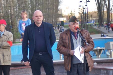 Татарстан. Накануне Дня Победы казанские коммунисты провели митинг памяти в сквере Тинчурина